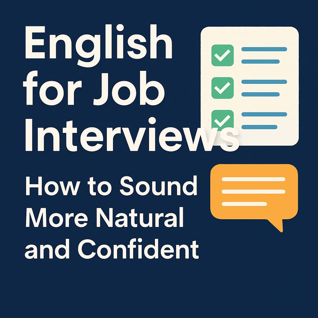 English for job interviews