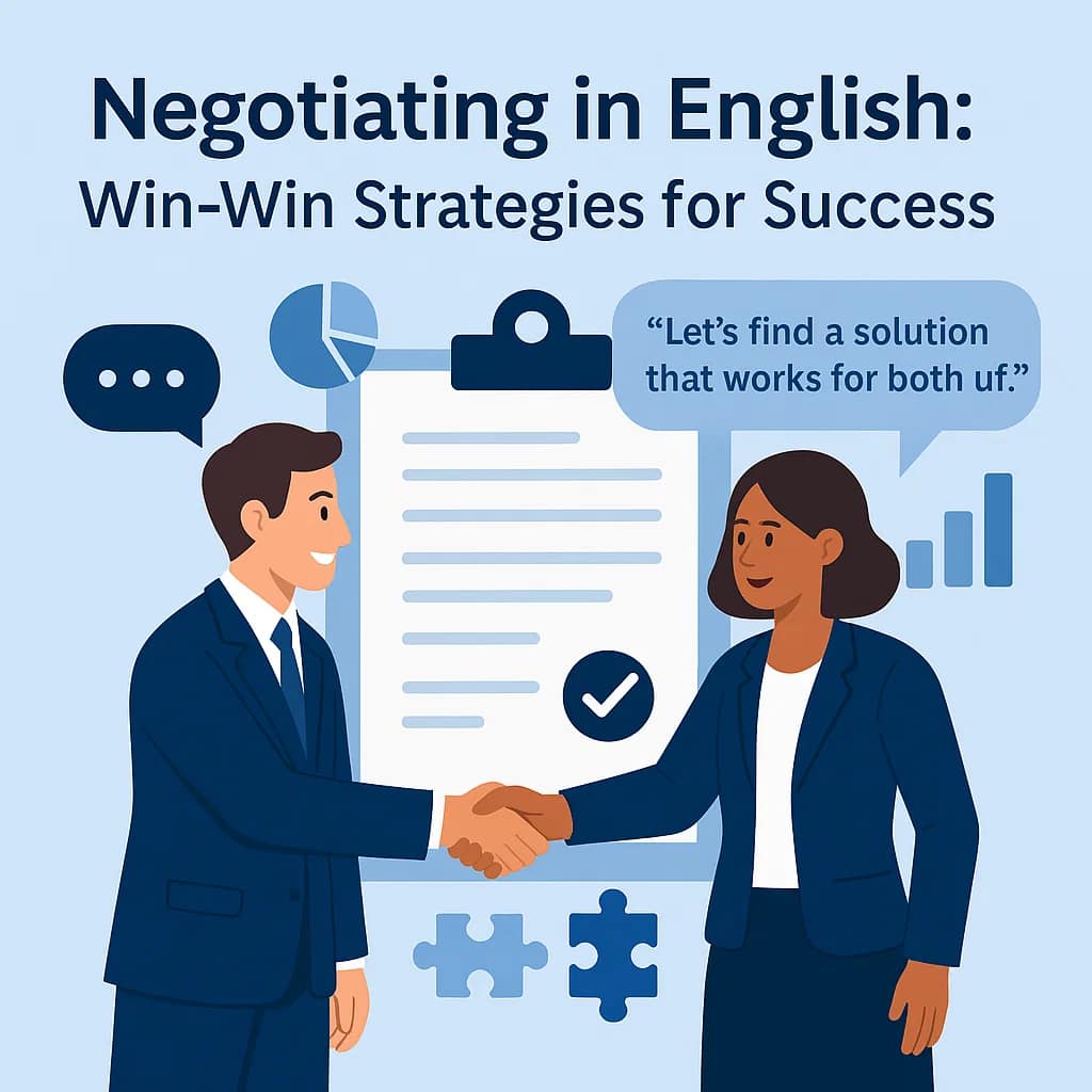 negotiation in English